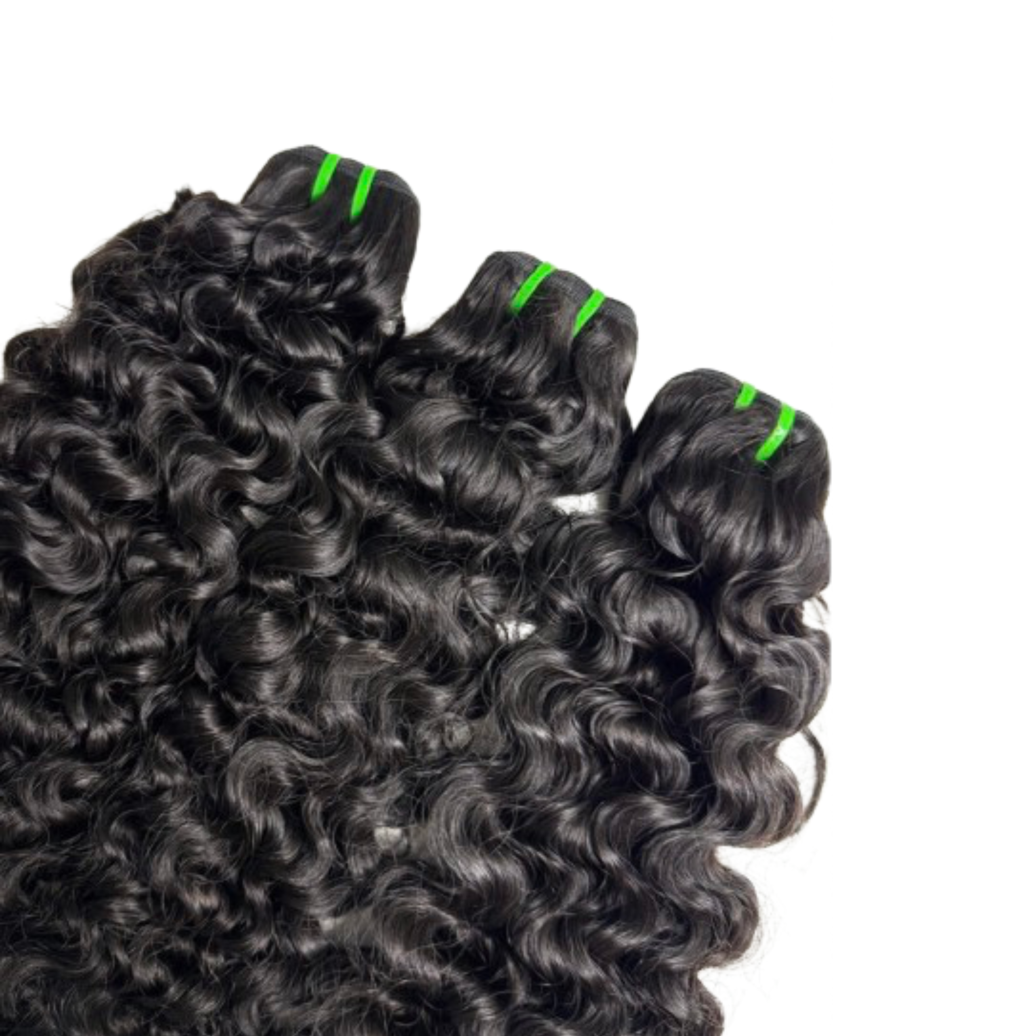 3 BURMESE CURLY BUNDLES